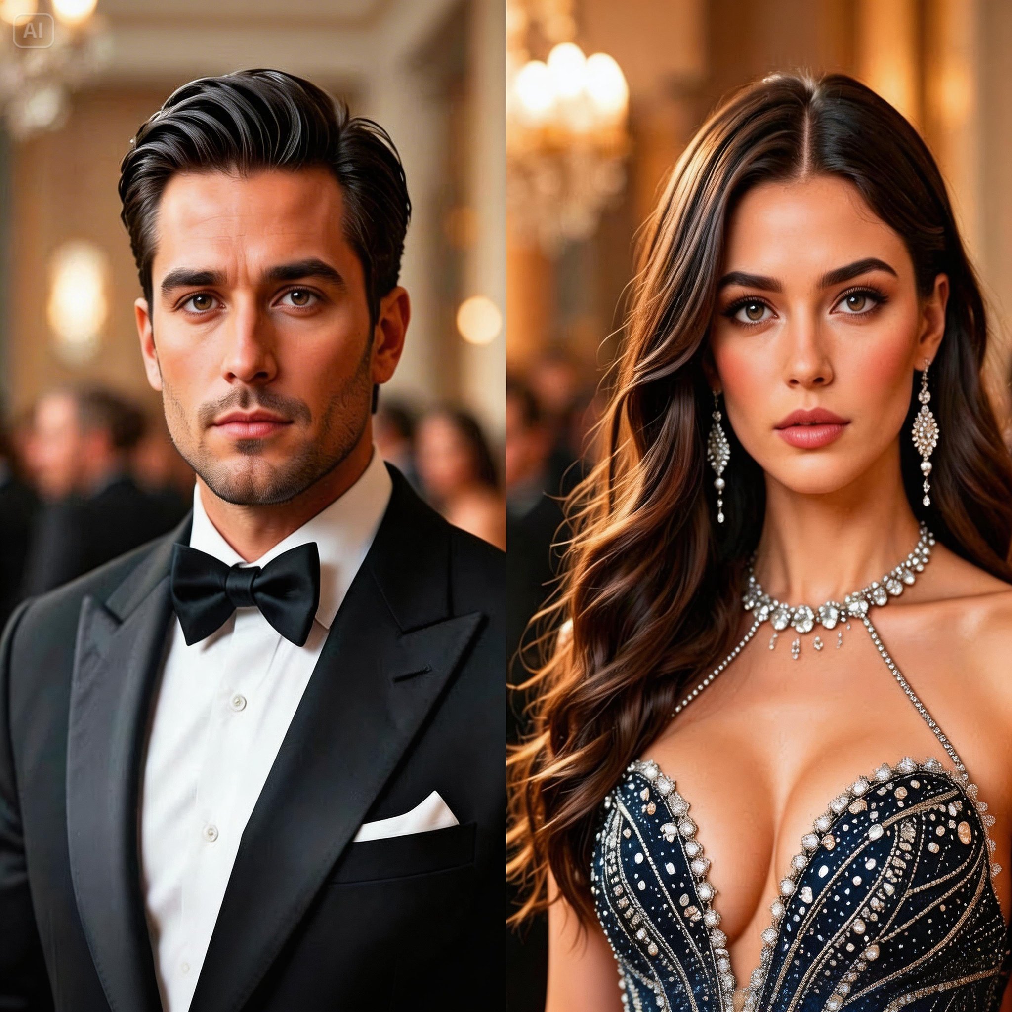 Ein einsamer Millionär nahm seine Assistentin mit zu einem Ball – seine Freunde verspotteten ihn, bis sie hereinkam.