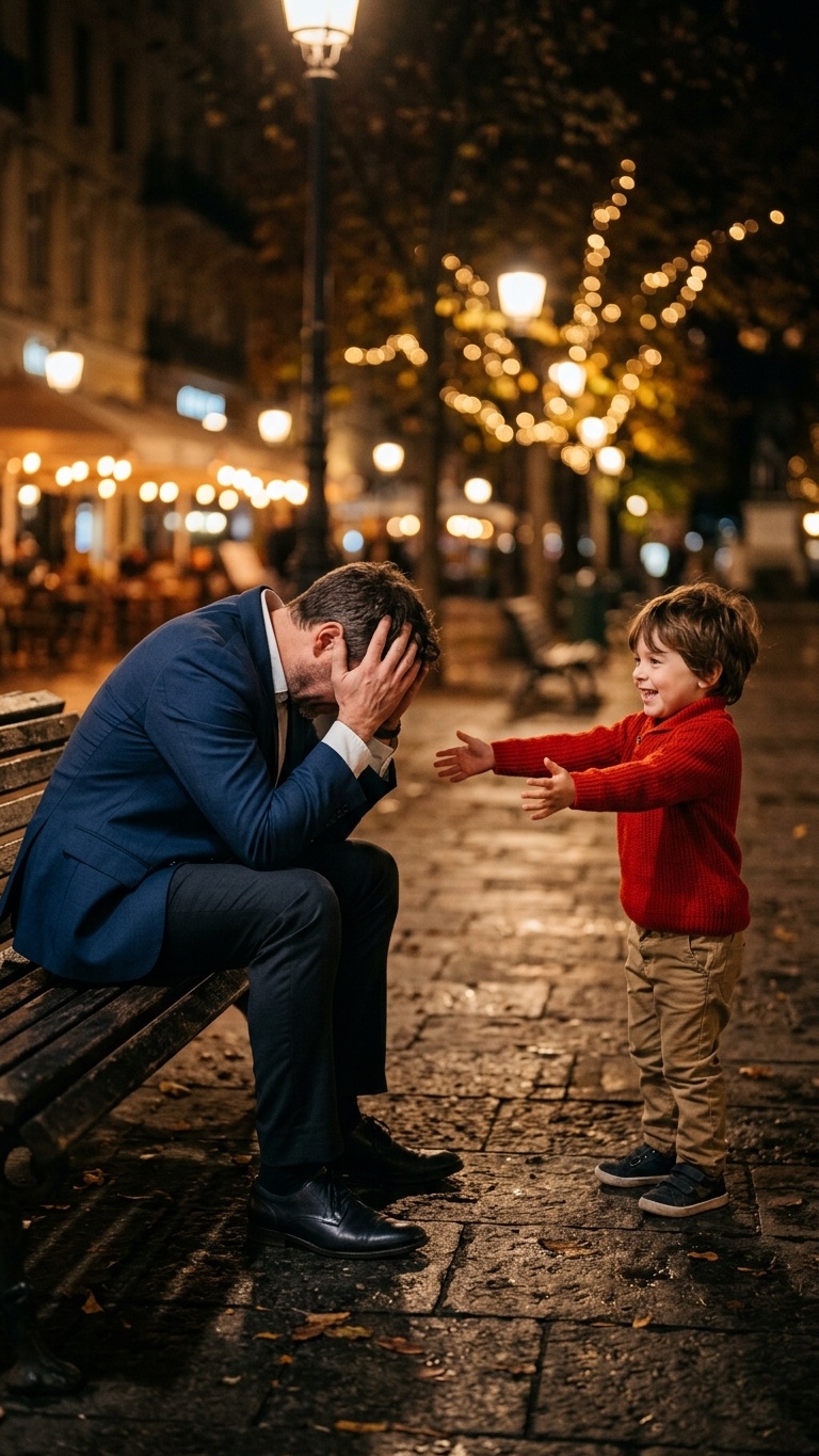 El millonario traicionado por su propia sangre que fue salvado por un niño de la calle en una fría noche