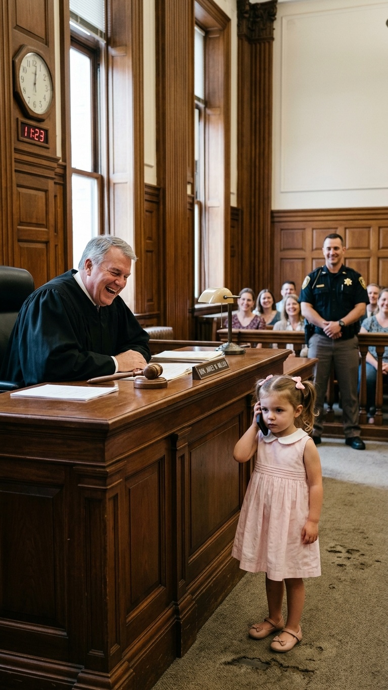 EL JUEZ SE BURLÓ DE LA NIÑA SIN SABER QUE ESTABA JUZGANDO A SU PROPIA SANGRE: El secreto que una llamada reveló en pleno juicio và cambió todo.