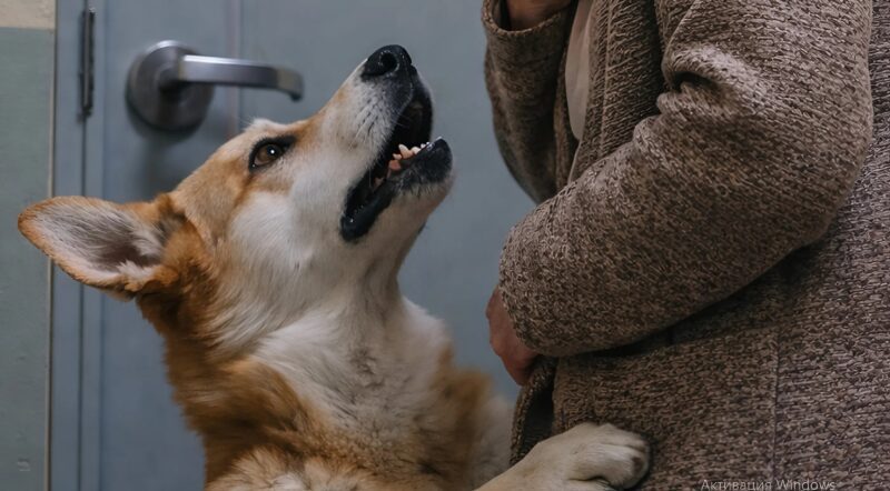 Cuando volvimos a casa después del paseo y yo ya estaba a punto de abrir la puerta, mi perro de repente se lanzó hacia mí y empezó a impedirme con insistencia entrar; pero cuando finalmente lo aparté y de alguna manera logré entrar en el apartamento, entendí con horror por qué se había comportado de forma tan extraña