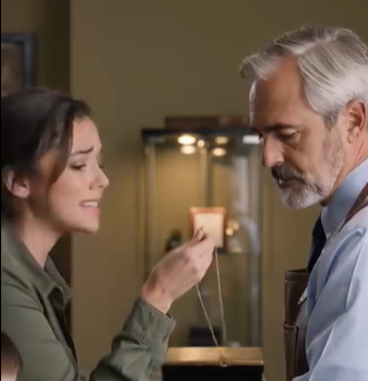 Parte 2: La mujer soltó el collar.