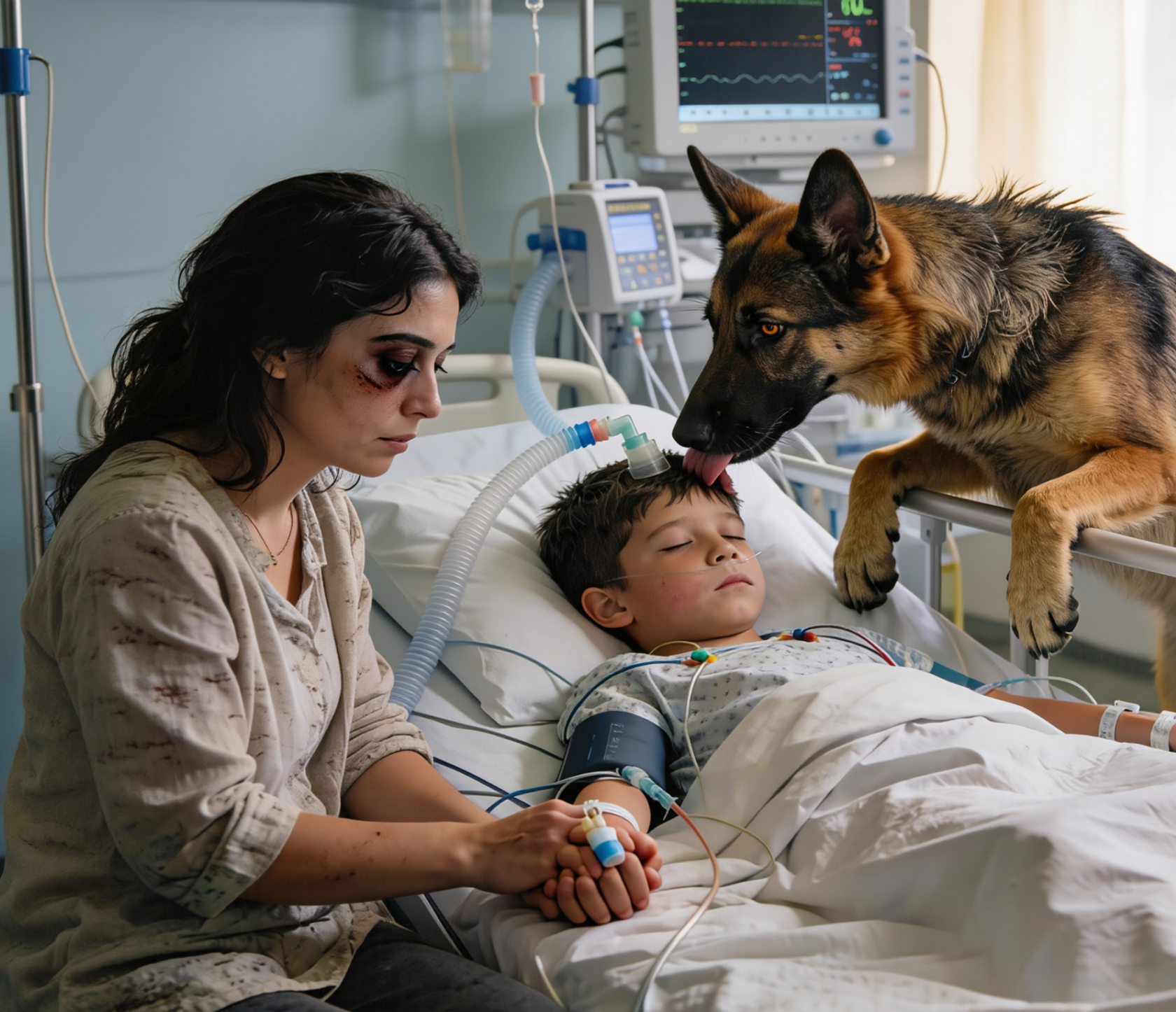 Doctors Had Given Up on the Boy After 3 Weeks in a Coma—But When His Dog Entered the ICU, Something Incredible Happened